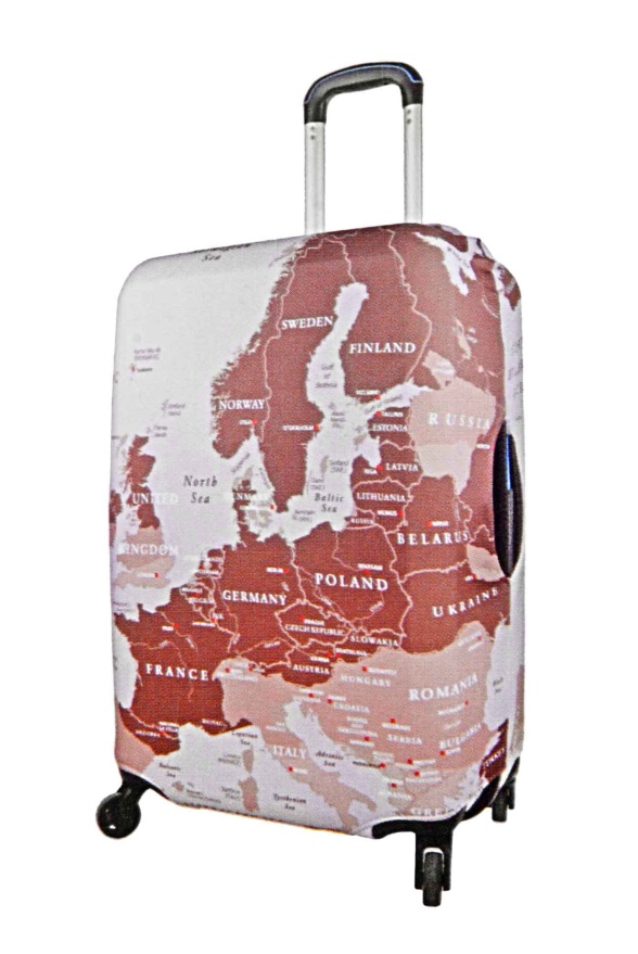 detail ochranný potah na kufr S