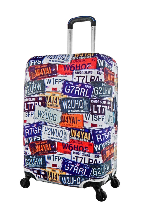 detail ochranný potah na kufr S