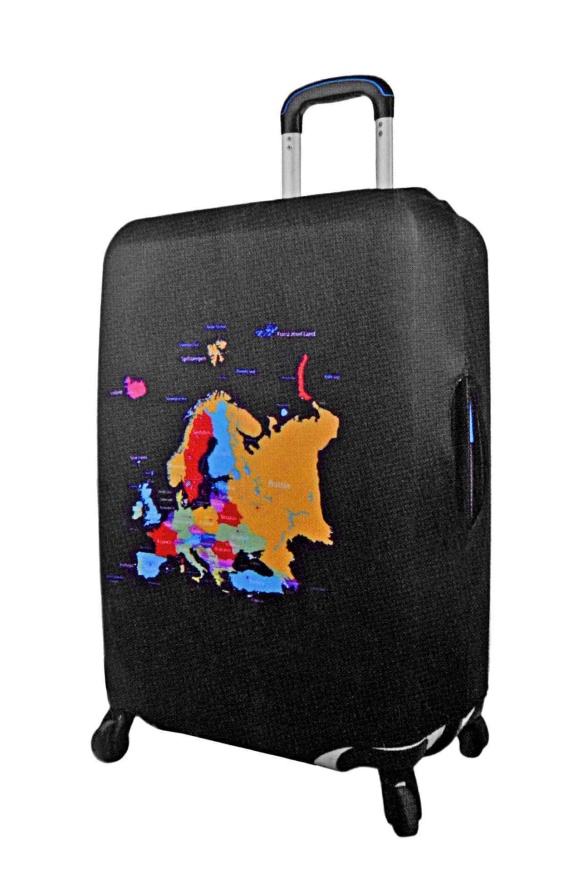 detail ochranný potah na kufr S