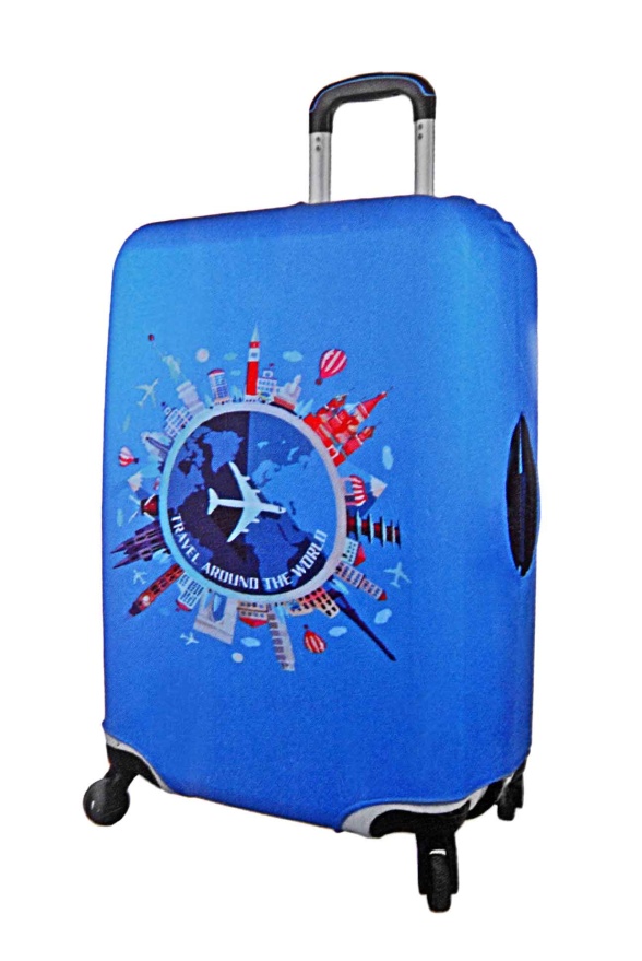 detail Ochranný potah na kufr 