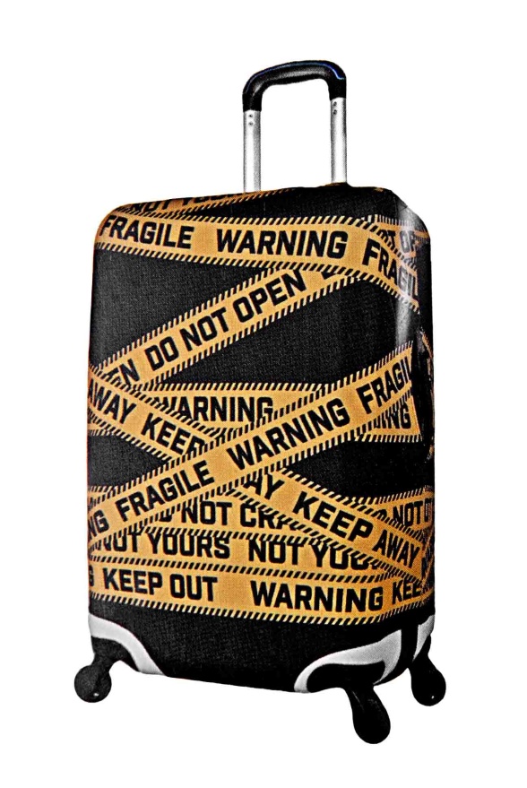 detail Ochranný potah na kufr 