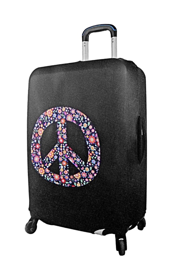 detail Ochranný potah na kufr 