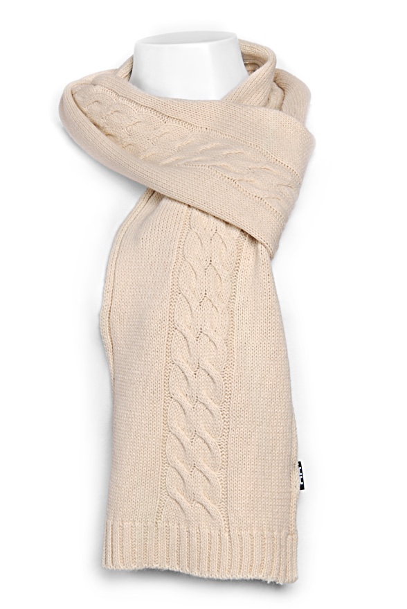 detail šála copánek