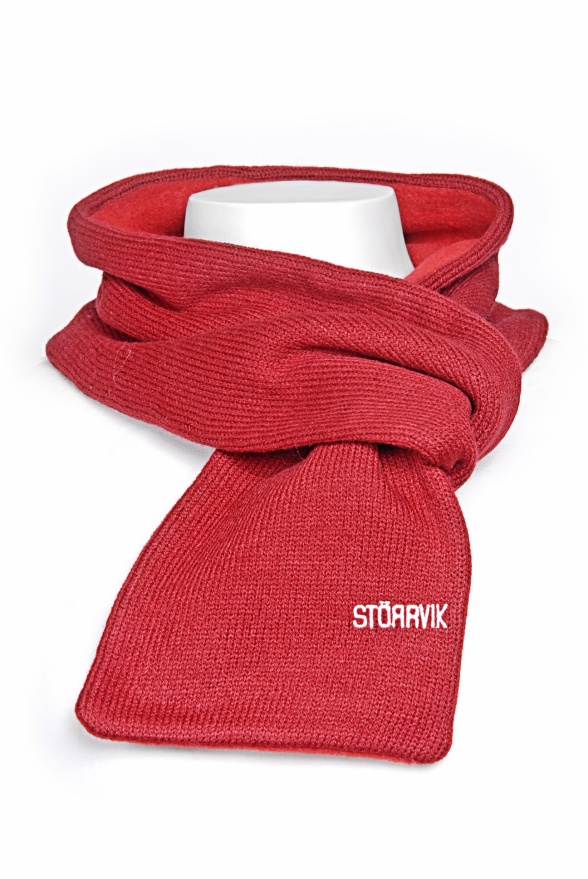 detail zimní šála