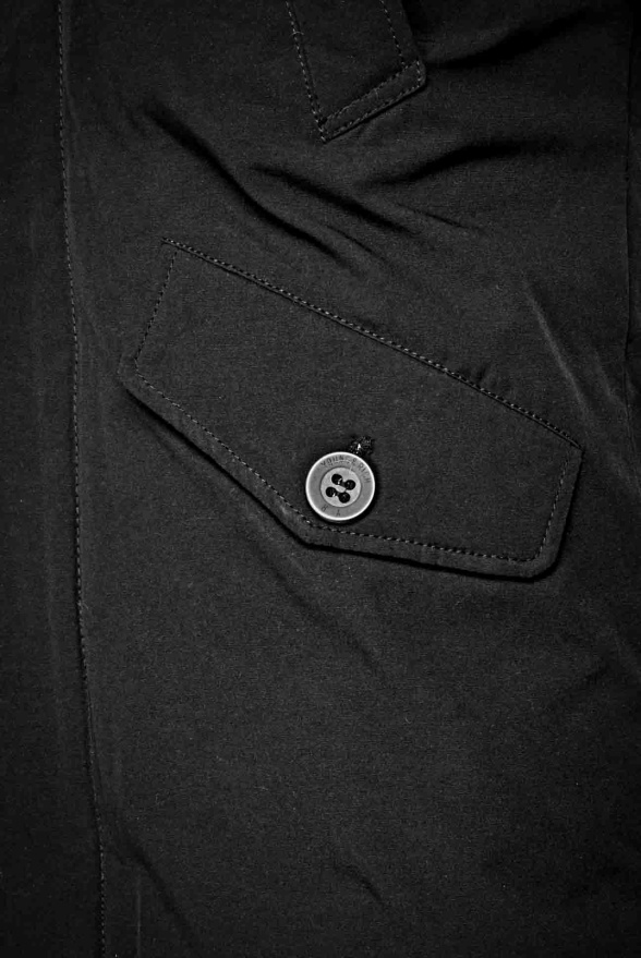 detail pánský zimní parker