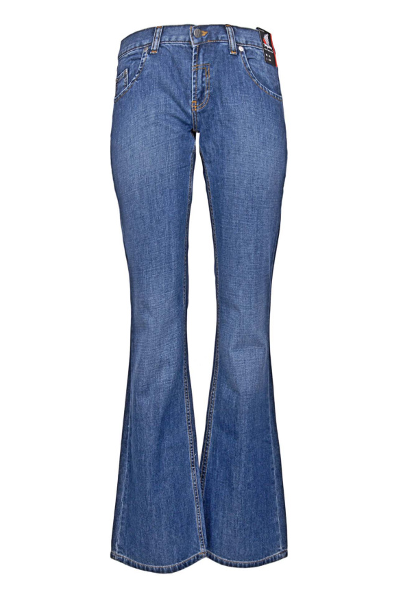 detail Papion jeans