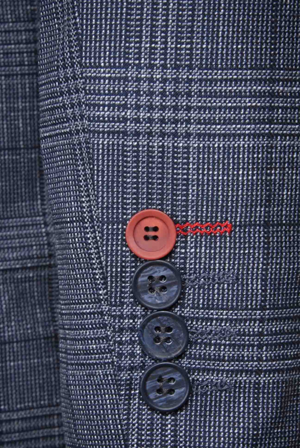 detail Pánské textilní sako, VĚTŠÍ VELIKOST