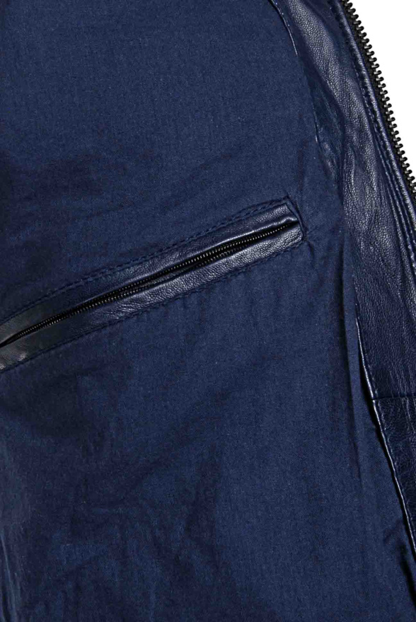 detail Pánská kožená bunda MDK ANTONIO