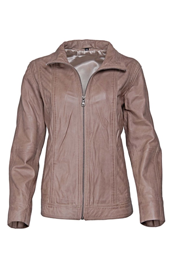 detail Kožená dámská bundička MDK NINA