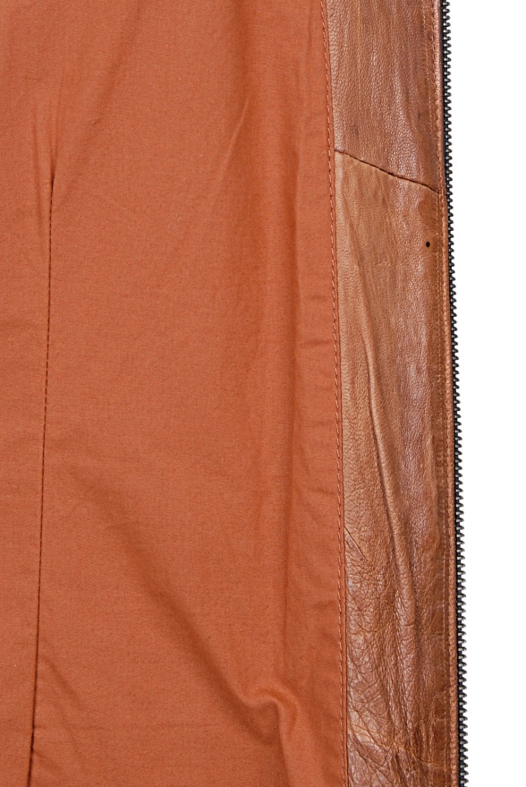 detail kožená dám. bundička