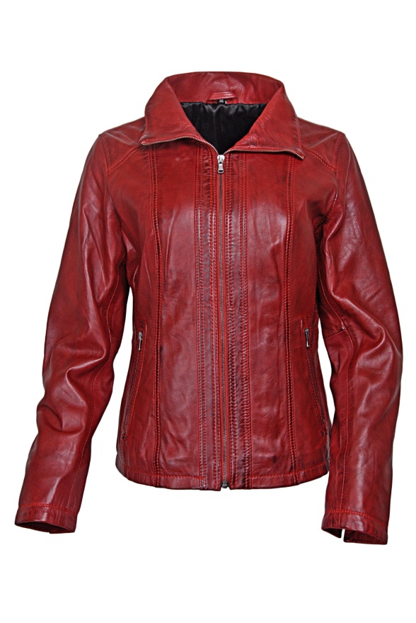 detail kožená dámská bunda, VĚTŠÍ VELIKOST