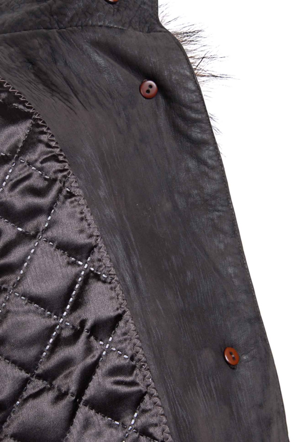 detail Evička kožené sako