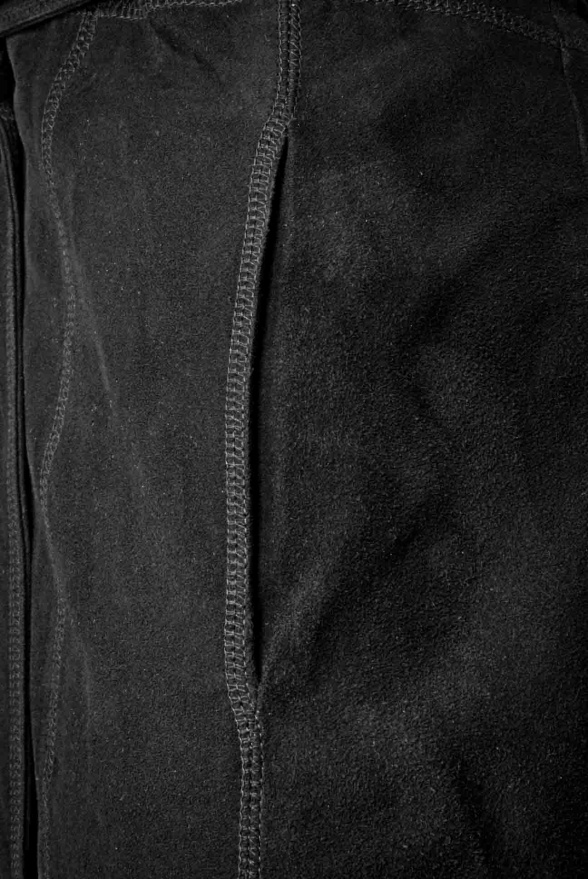 detail kožený kabátek