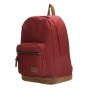 nahlad Textilní batoh s koženkovými díly