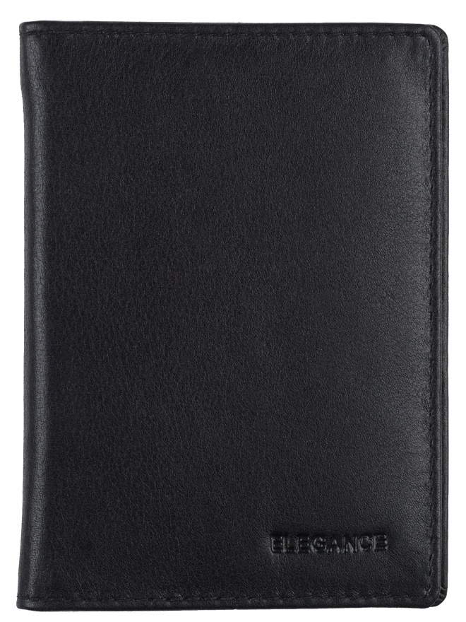 detail kožené pouzdro na doklady