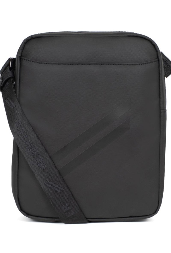 detail Taška přes rameno z voskovaného canwasu