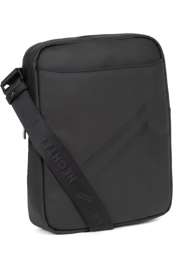 detail Taška přes rameno z voskovaného canwasu