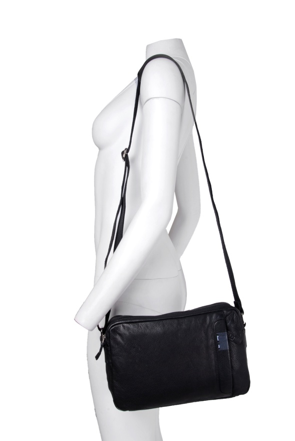 detail kožený shopper široký