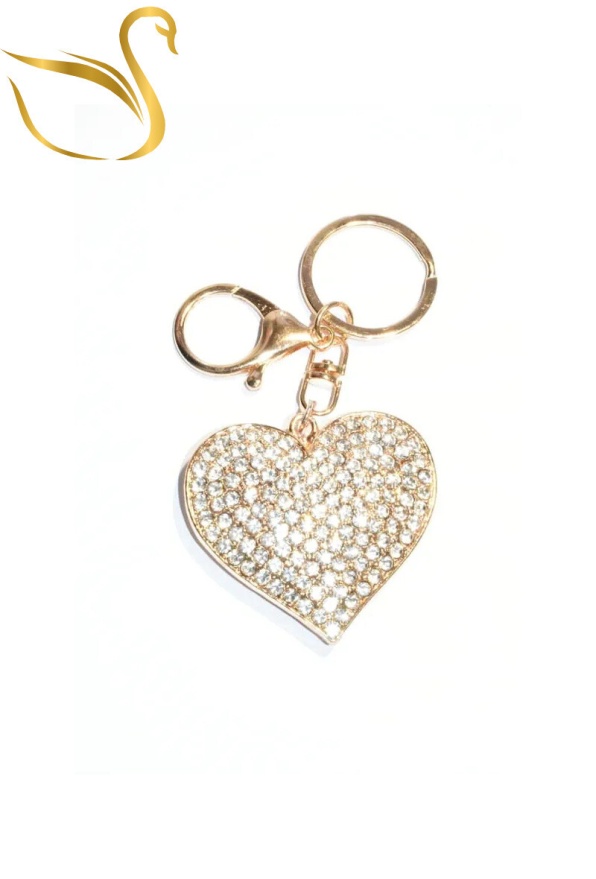 detail Přívěsek ve tvaru srdce se zirkony