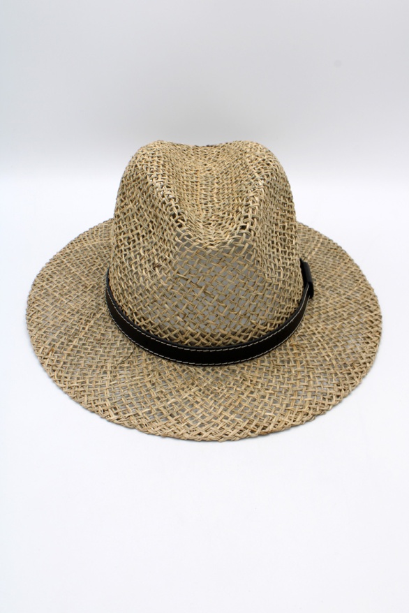 detail Letní slaměný klobouk