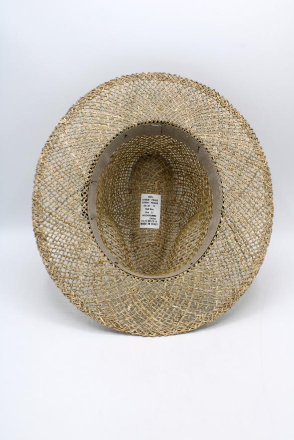 detail Letní slaměný klobouk