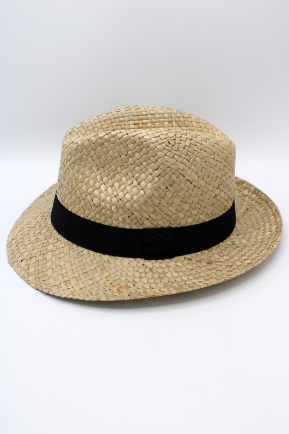 detail Letní slaměný klobouk