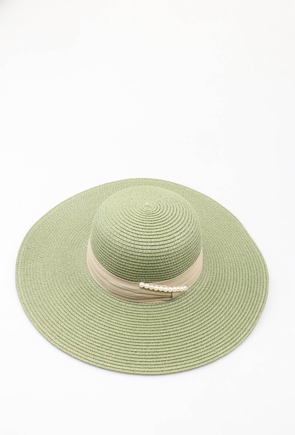 detail Letní dámský klobouk