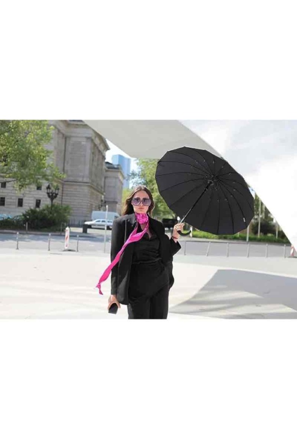 detail Holový deštník 16 drátů, maxi průměr