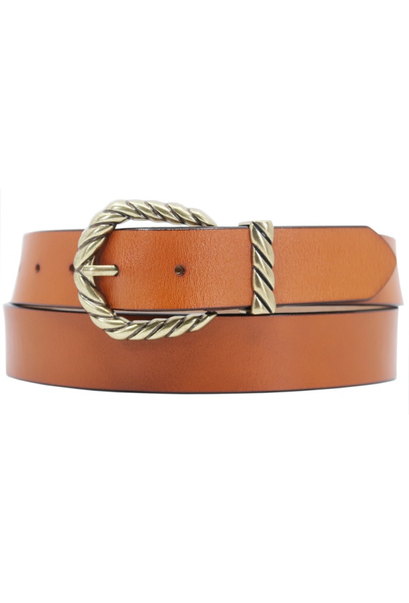 detail Kožený dámský opasek 3 cm