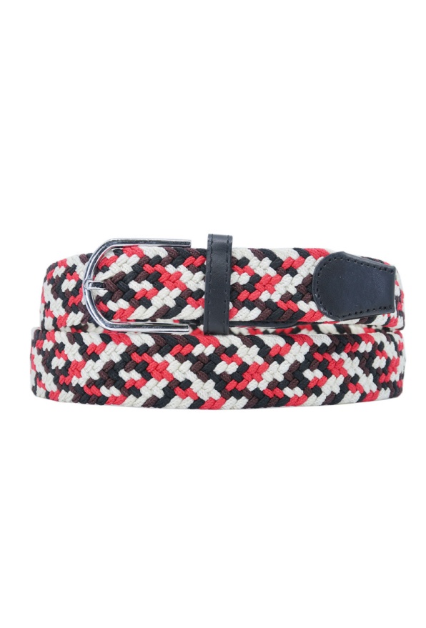 detail Látkový opasek multicolor