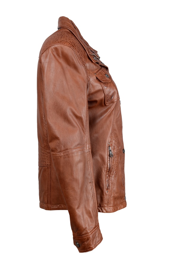 detail kožená d.bunda,odep.kožíš.lím.