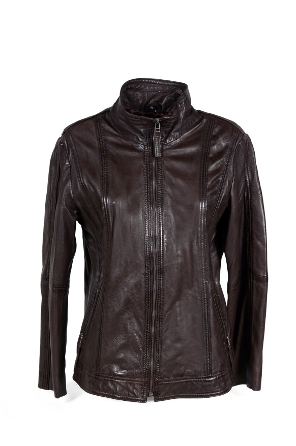 detail Kožená dámská bundička MDK NINA