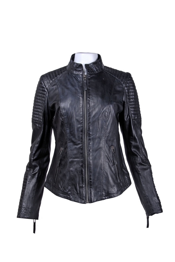 detail Kožená dámská bunda MDK LIVA