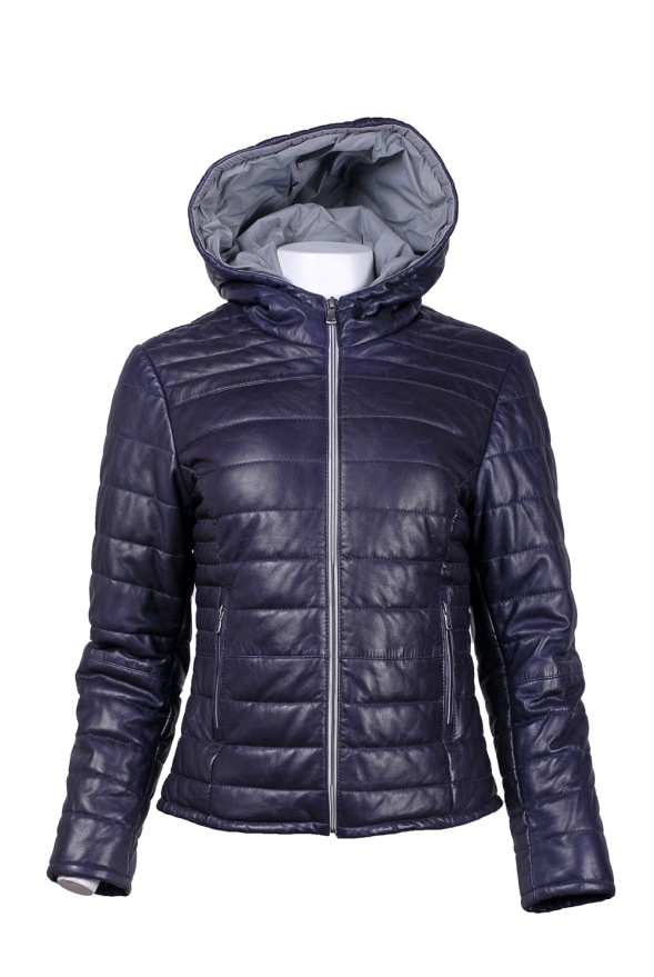 detail kožená dámská prošívaná bunda-3M Thinsulate